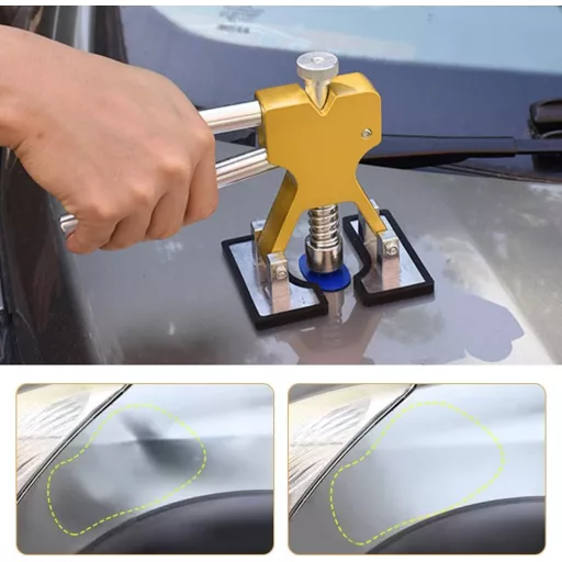 Laluky Autó Karosszéria Dent Puller Kit 18 részes Dent Lifter Szívócsészés Javítás