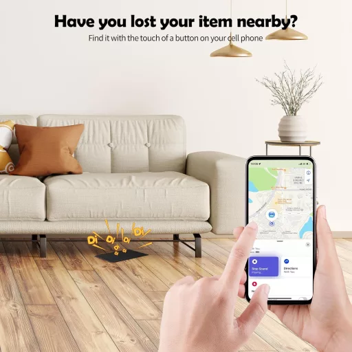 Euakee Bluetooth nyomkövető kártya, vékony pénztárca tag, IP67 vízálló, iOS kompatibilis