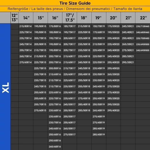 Highsam Super Grip Hólánc Zokni Autókhoz - Textil Hócsúszásgátló, EN 16662-1 Tanúsítvány, 2 db-os Szett, Univerzális, Újrahasználható