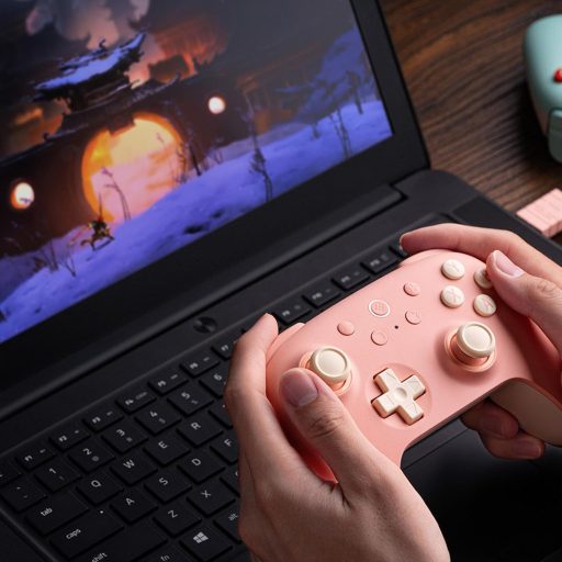 8bitdo Ultimate 2C Vezeték Nélküli Kontroller PC és Android Eszközökhöz - Hall-Effekt Joystick, 1000 Hz Válaszidő, Programozható Gombok, Tur