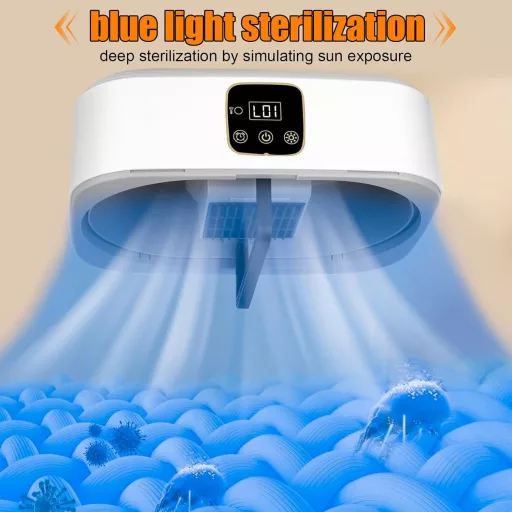 WingFly hordozható szárítógép 600W UV sterilizálással és távirányítóval