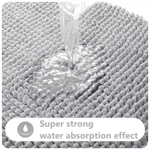 flintronic Fürdőszobai Szőnyeg 50x80 cm, Csúszásmentes, Mosható Fürdőszőnyeg