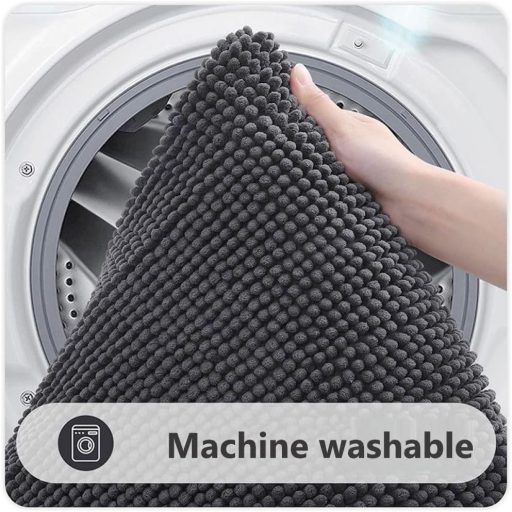 flintronic Fürdőszobai Szőnyeg 50x80 cm, Csúszásmentes, Mosható Fürdőszőnyeg