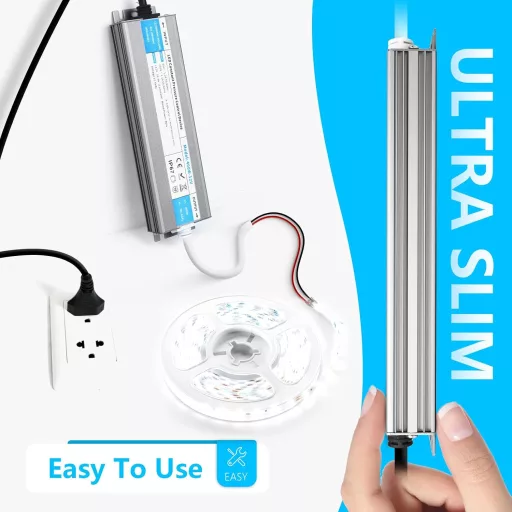 SUCIKORIO LED napájací zdroj 12V 36W IP67 vodotesný transformátor pre LED pásiky