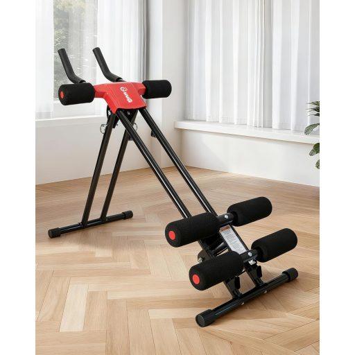 GuuG Skladací posilňovač brušných svalov na domáce cvičenie pre mužov a ženy