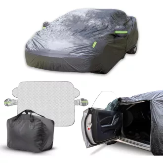   BuhoBoost Oxford 150D autó takaró napellenzővel, vízálló UV védelemmel és cipzárral