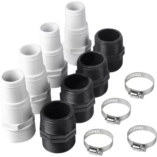 SWAWIS Set Bypass Piscină 50mm, Conexiune Pompă de Căldură, Control Încălzire