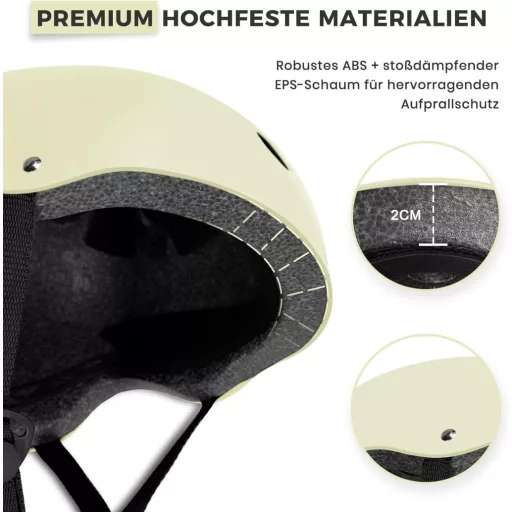 Cyklistická prilba LeapBeast, veľkosť M, odvetraná, ľahká, bezpečná, na skateboard, kolobežku, BMX, pre deti i dospelých