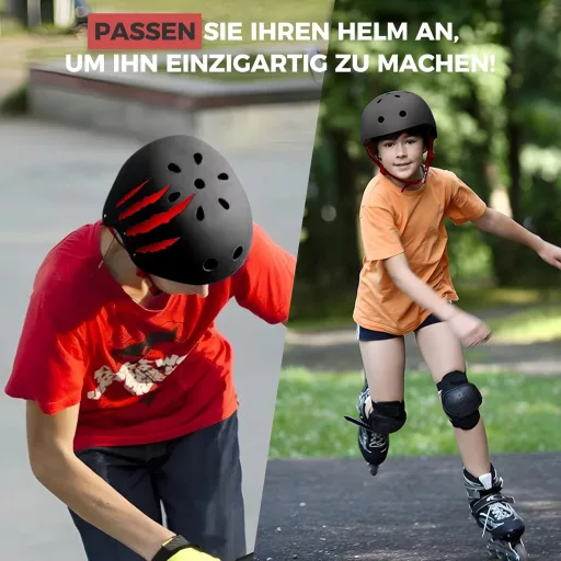 Cyklistická prilba LeapBeast, veľkosť M, odvetraná, ľahká, bezpečná, na skateboard, BMX, kolobežku, pre deti aj dospelých
