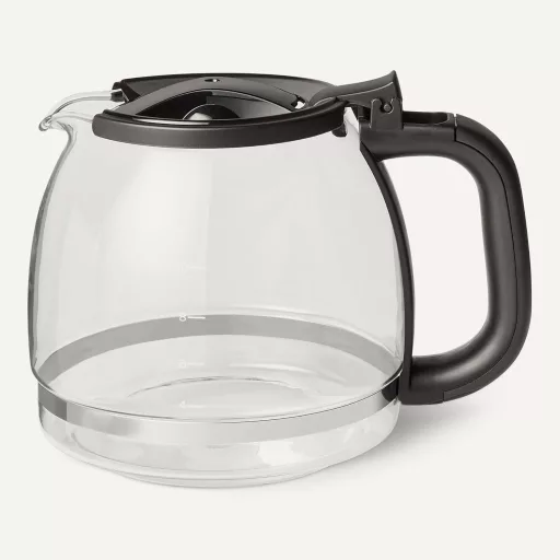 Amazon Basics Üveg Kávéfőző Kancsó Fedővel 1,25L 10 Csészés Kapacitás