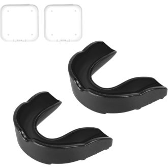   Flintronic Sportfogvédő Felnőtt 2db Hordozható Higiénikus Dobozzal Boxhoz MMA-hoz