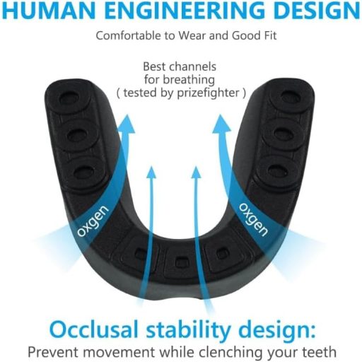 Flintronic Sportfogvédő Felnőtt 2db Hordozható Higiénikus Dobozzal Boxhoz MMA-hoz