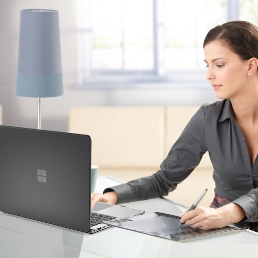 ProCase tvrda maska za Microsoft Surface Laptop 7 13.8" crna - ultra tanka zaštitna maska 2024