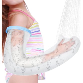   AOOWU Vízálló Gipszkötés Védelem Gyerekeknek, Újrahasználható Kézvédő Fürdőzéshez