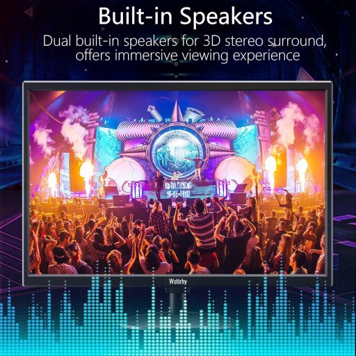 Wstirhy 19" LED Monitor HDMI VGA USB 1366x768 Beépített Hangszóróval