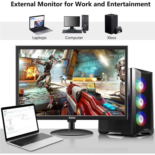 19" LED monitor Wstirhy, HDMI, VGA, USB, 1366x768, so vstavanými reproduktormi