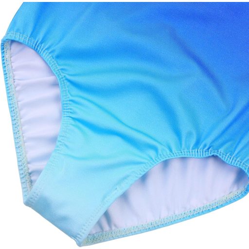 ZNYUNE Fetiță Tricou Gimnastică Fără Mâneci și cu Mânecă Lungă