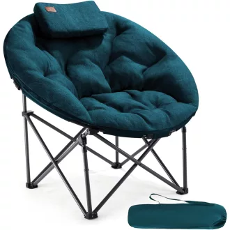   EVER ADVANCED Luxury Moonchair XXL Camping Chair 150 kg Zöld