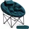 EVER ADVANCED Luxury Moonchair XXL Camping Chair 150 kg Zöld