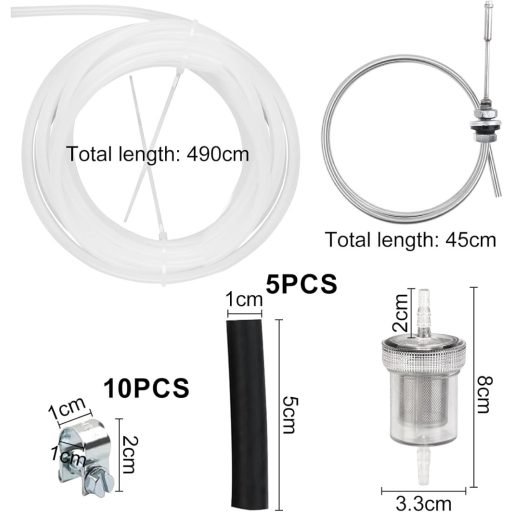 BuleXP Üzemanyag Szivattyú Szett 5m Csővel Eberspacher Webasto Fűtéshez