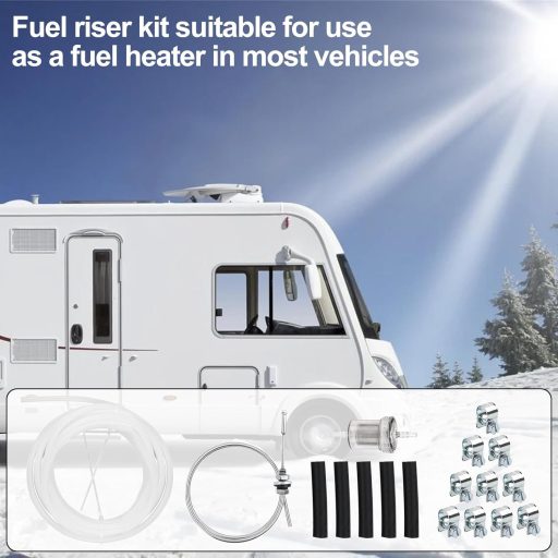 BuleXP Üzemanyag Szivattyú Szett 5m Csővel Eberspacher Webasto Fűtéshez