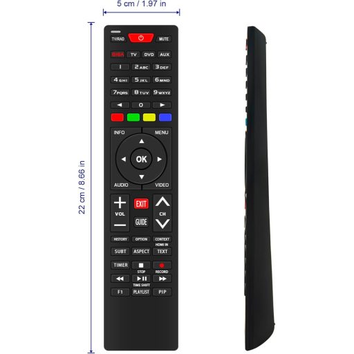 Univerzálny diaľkový ovládač ALLIMITY pre GigaBlue HD 800 Solo SE Plus UE Quad 4K IPBOX