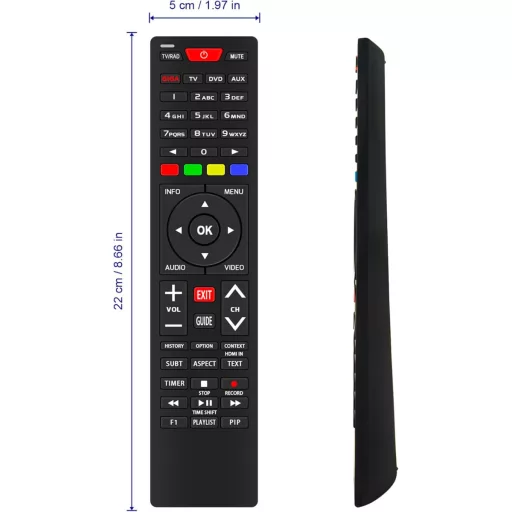 ALLIMITY Univerzális Távirányító GigaBlue HD 800 Solo SE Plus UE Quad 4K IPBOX