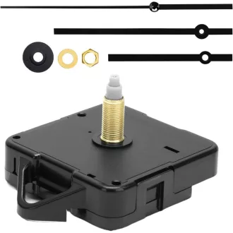 CAISYE Csendes Óramotor 24mm Falióra Szereléshez Fekete