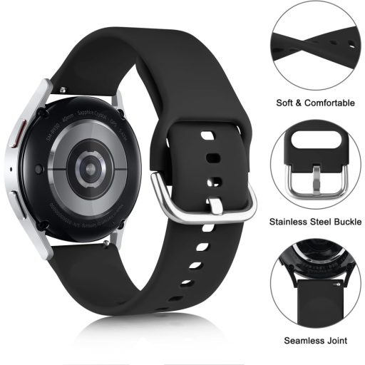 YLK szilikon szíj Amazfit Bip 3/3pro/U pro/S/Lite és GTS 2/3/4 mini 20mm