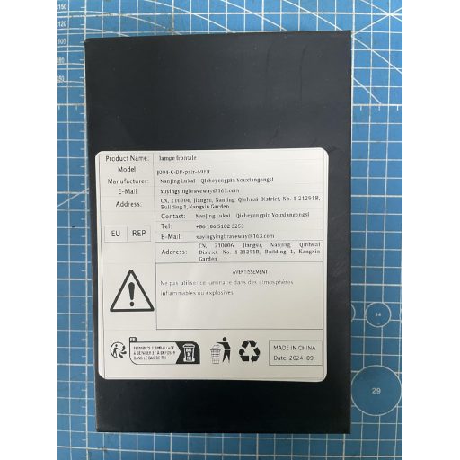 Far LED BraveWAY de 7 inch, 60W, 12000LM - 2 buc cu cablu H4-H13, Compatibil cu Wrangler JK TJ LJ CJ Hummer H1 H2, Aprobare DOT