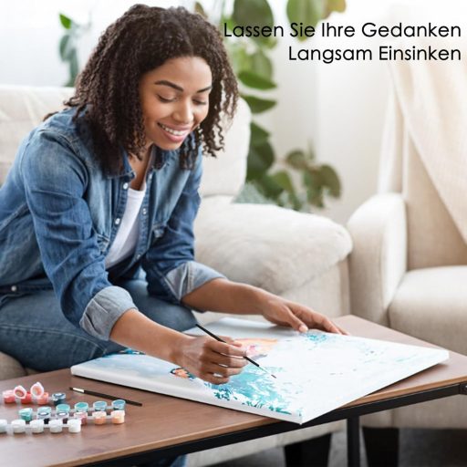 Bougimal Festés Számok Szerint Felnőtteknek Kutya Motívum 28x35cm Ecsettel és Festékkel