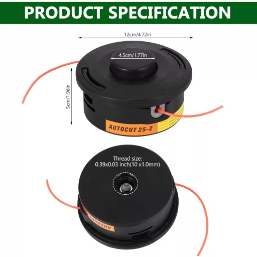 Viitech AutoCut 25-2 fűkasza fej 2db FS55 FS80 FS85 FS90 FS100 FS110 FS130 FS250