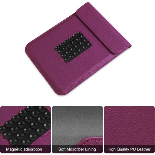 VOVIPO Kindle Paperwhite 11-12. generáció védőtok lila szilikon tartóval