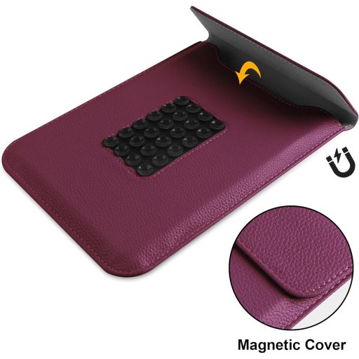 VOVIPO Kindle Paperwhite 11-12. generáció védőtok lila szilikon tartóval