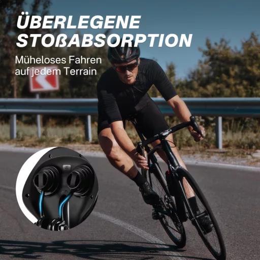 YOUNGDO Gel Sjedalo za Bicikl Ergonomsko Mekano Udobno Vodootporno