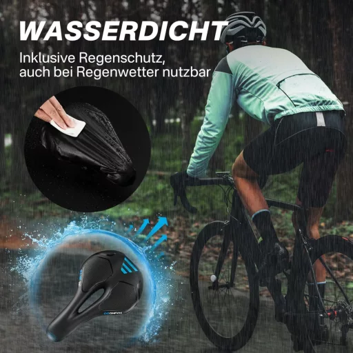 YOUNGDO Gel Sjedalo za Bicikl Ergonomsko Mekano Udobno Vodootporno