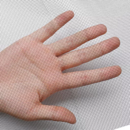 MYCARBON Ablak Szúnyogháló 120x120 cm, Vágható, Fúrás Nélkül, Fekete