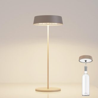   Palmina 901 LED Asztali Lámpa Dimmer, Vezeték Nélküli, IP54 Vízálló, Beltéri Kültéri