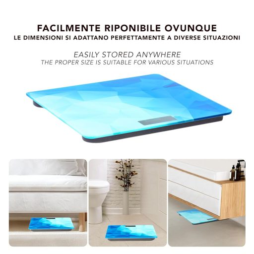 IPEA Ultra Vékony Digitális Személymérleg 180 kg-ig Precíz Méréshez