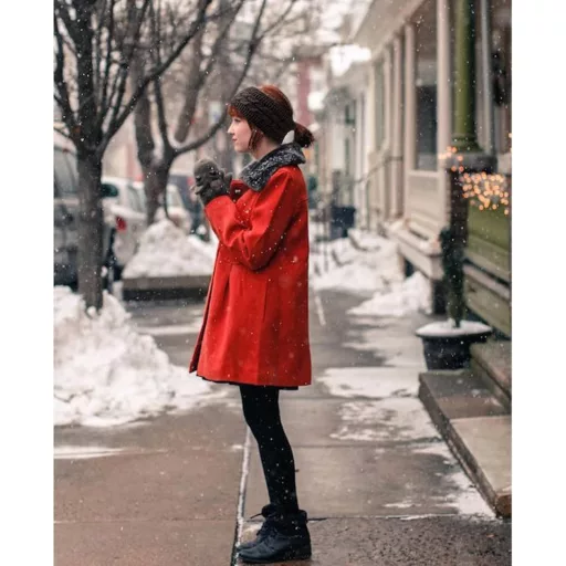 Dámska teplá pletená čelenka DRESHOW so zimným chráničom uší a hrubou flísovou podšívkou