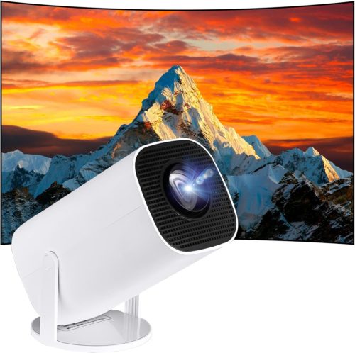 Little Tikes Mini Projektor 1080P Full HD - WiFi6 Bluetooth Autófókusz Vetítő 180° Forgatható Házimozi iPhone/Android Kompatibilis
