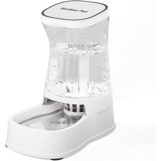   Gardner Pet Automata Macskaeledel és Vízadagoló 3.85L, Áramellátás Nélkül, BPA-Mentes, Közepes/Nagy Háziállatok