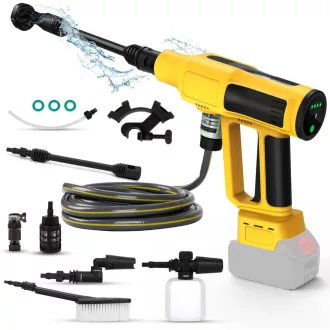   Roadtime 20V Akkus Nyomásmosó DeWalt Kompatibilis 340W Kefe Nozzle