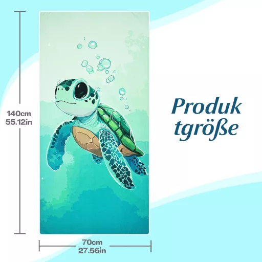 Joyoldelf Gyerek Strandtörülköző 140x70cm Fürdőlepedő Lányoknak Fiúknak