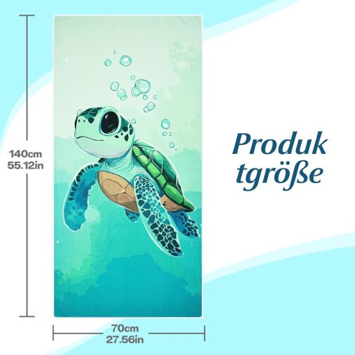 Joyoldelf Gyerek Strandtörülköző 140x70cm Fürdőlepedő Lányoknak Fiúknak