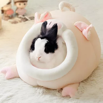   JanYoo Tengerimalac Barlang Ágy Mosható Meleg Fekvőhely Nyúl Csincsilla Sün