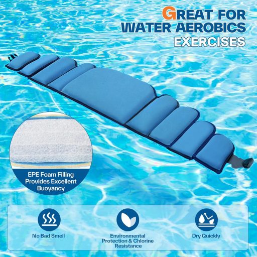 Sportneer Úszóöv Állítható Felhajtóerővel - Vízi Jogging Öv Úszáshoz és Vízi Aerobikhoz, Kék Fitness Úszóöv Felnőtteknek