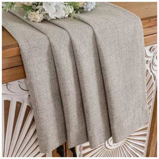 Perdele opace Joydeco, 100% întunecare, cu aspect de in, termoizolante, 210x132 cm