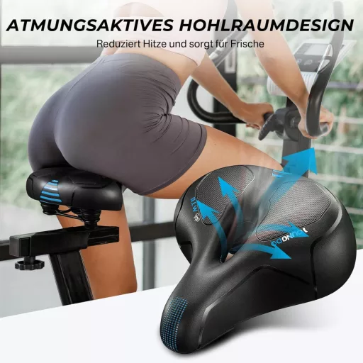 YOUNGDO Gel Kerékpár Nyereg Ergonomikus Puha Kényelmes Vízálló