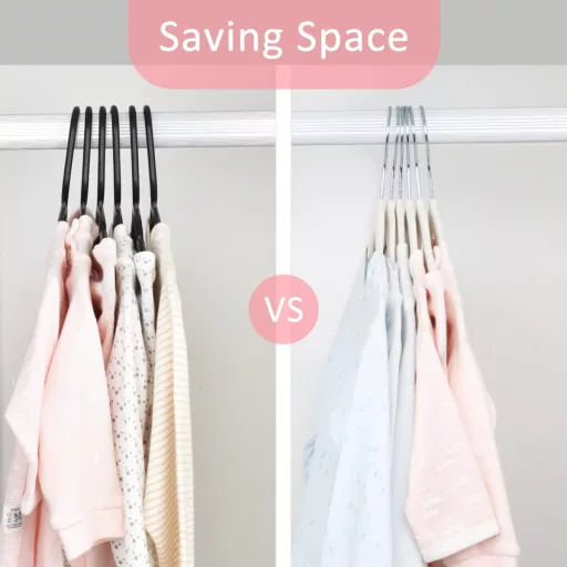 ManGotree 30 cm umerașe copii din catifea, antiderapante, 16 buc, alb